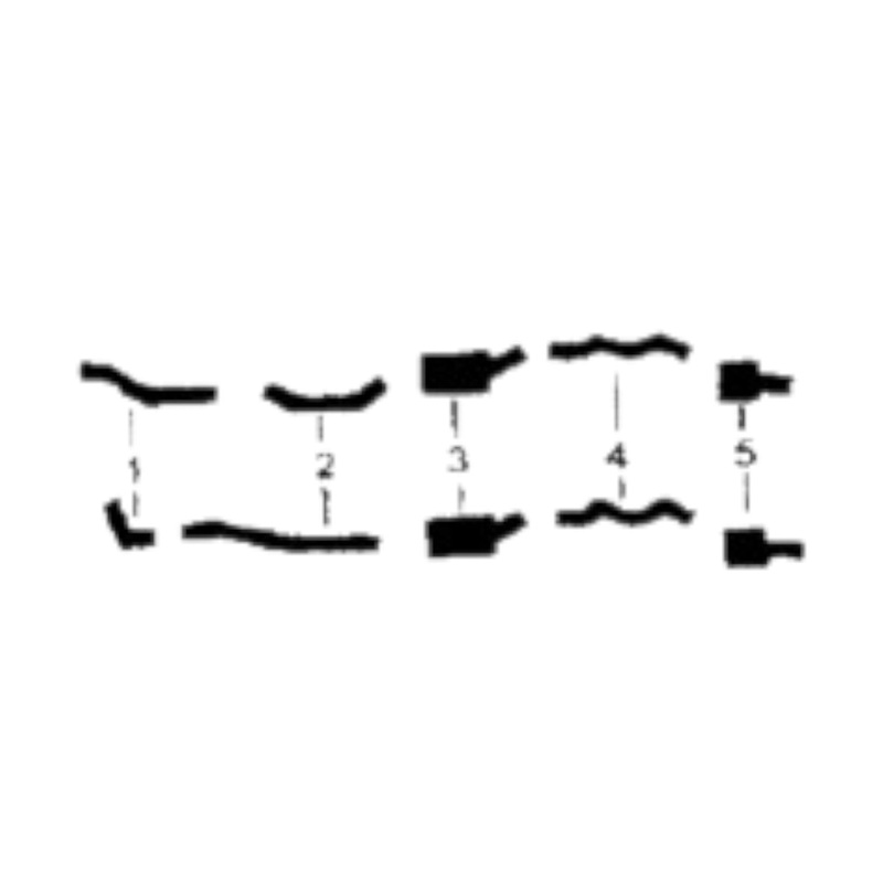 1962 Oldsmobile Dynamic 8 Cyl Engine Dual Exhaust System