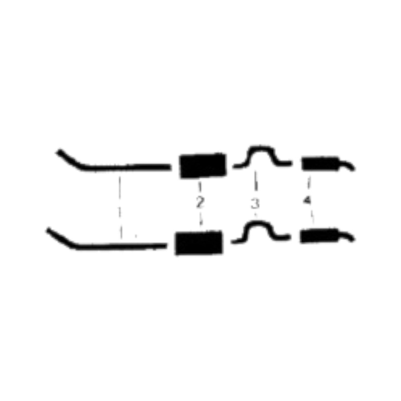 1965 Oldsmobile Dynamic 8 Cyl Engine Dual Exhaust System