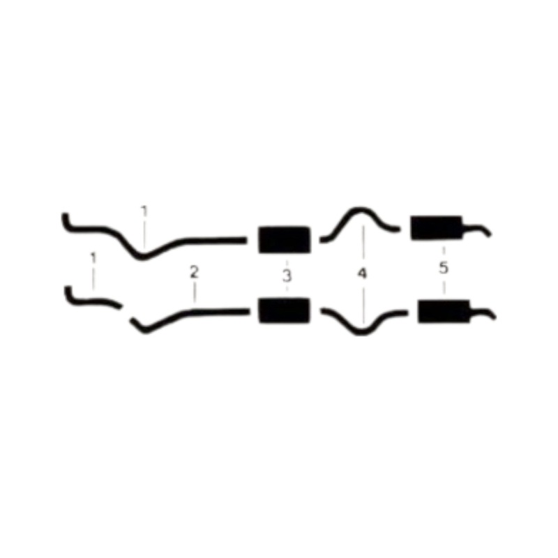 1974 Dodge Coronet 400 440 Engine Dual Exhaust System