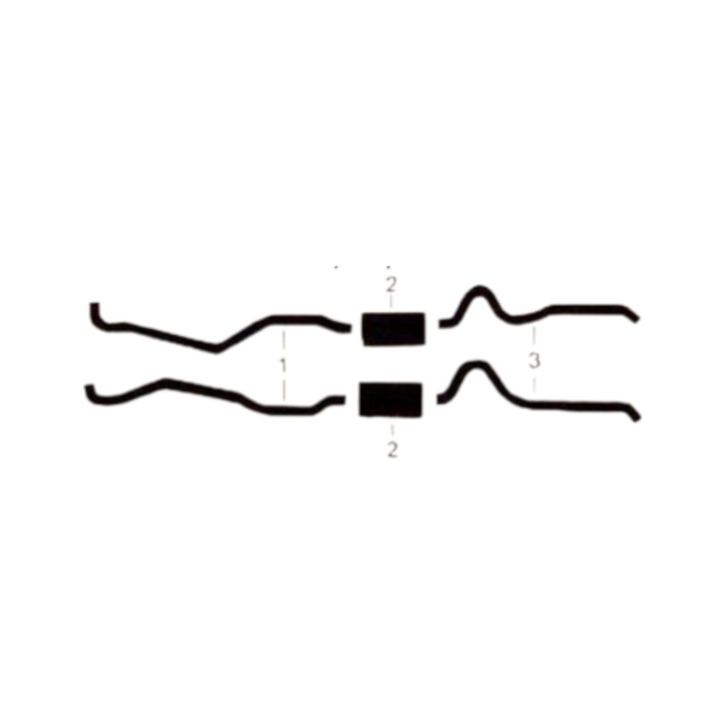 1963-64 Pontiac Station Wagon 8 Cyl Engine Dual Exhaust System