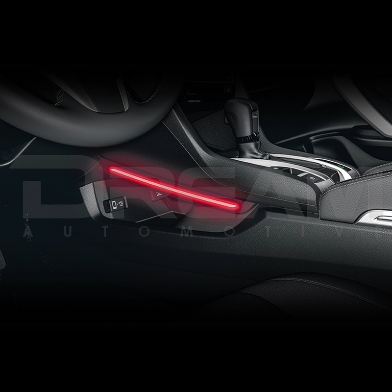 Genuine Honda | Center Console Red Illumination Strip | Honda Civic Type R | FK8 2.0T K20C1 | 2017-2021
