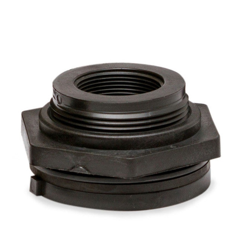 1-1/2 Polypropylene Tank Adapter & EPDM Gasket