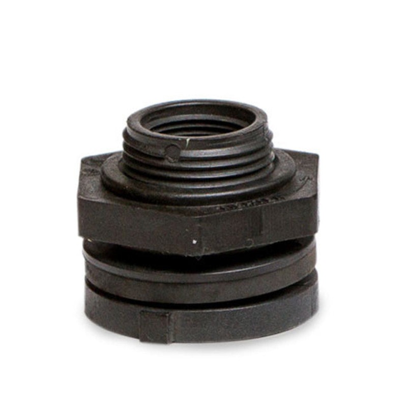 1/2 Polypropylene Tank Adapter & EPDM Gasket