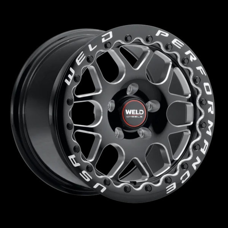 Weld Street Performance Solana Beadlock 18X10 5X114.3 ET 0mm Gloss Black Milled