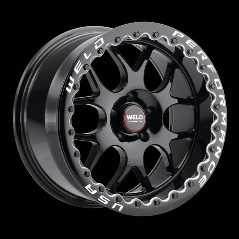 Weld Street Performance Solana Beadlock 18X10 5X114.3 ET 28mm Gloss Black