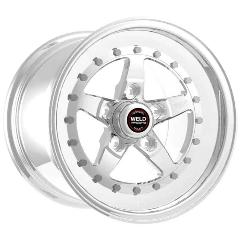 Weld Racing Weldstar 15X8 5X120 ET 25mm Polished Center – Polished Shell