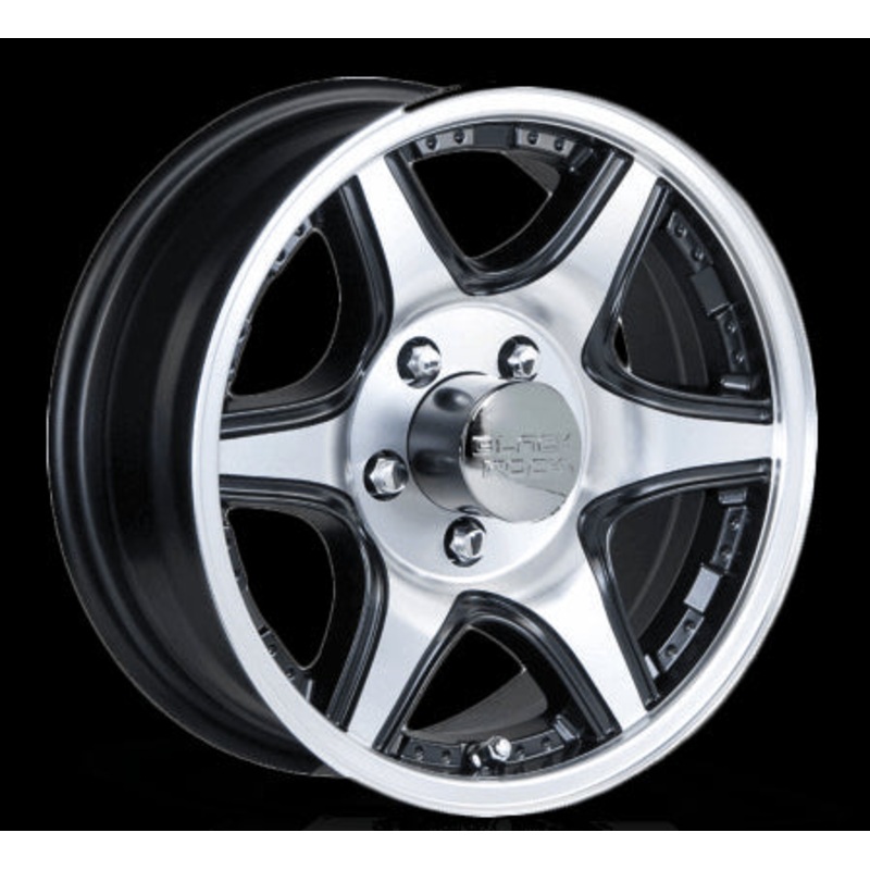 Carlstar Crosstrax 13X5 5X114.3 ET 0mm Machined with Black Accents