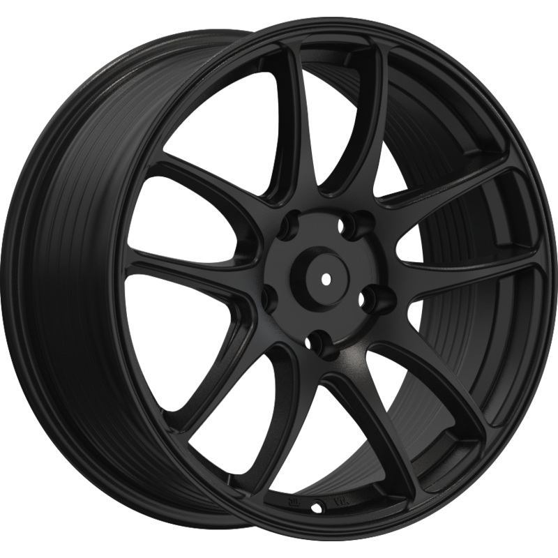 YKW Replicas JA3 17X7.5 5X114.3 ET 40mm Gloss Black