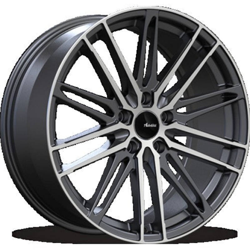 Advanti Diviso 18X8 5X108 ET 45mm Matte Black with Machined Face