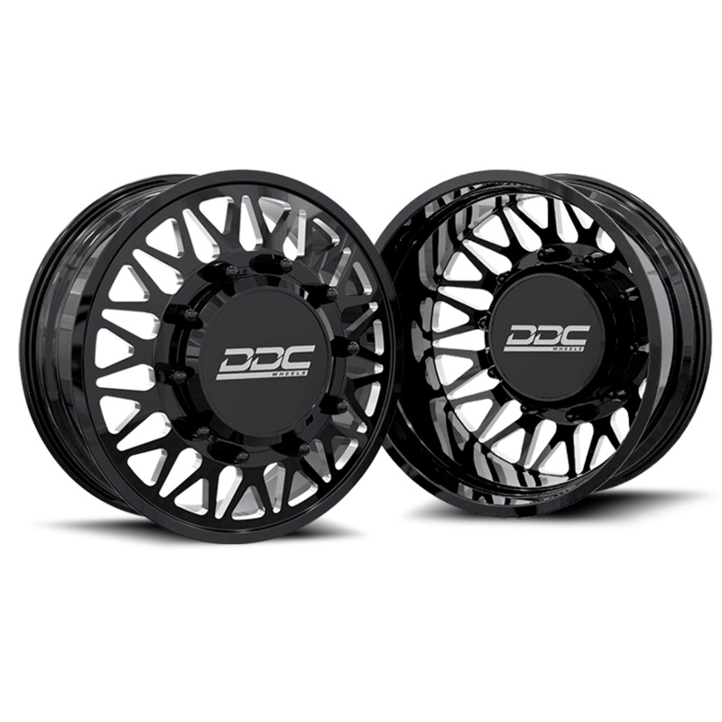 DDC The Mesh Forged 20X8.25 8X170 Black Milled 99-04 Ford F-350