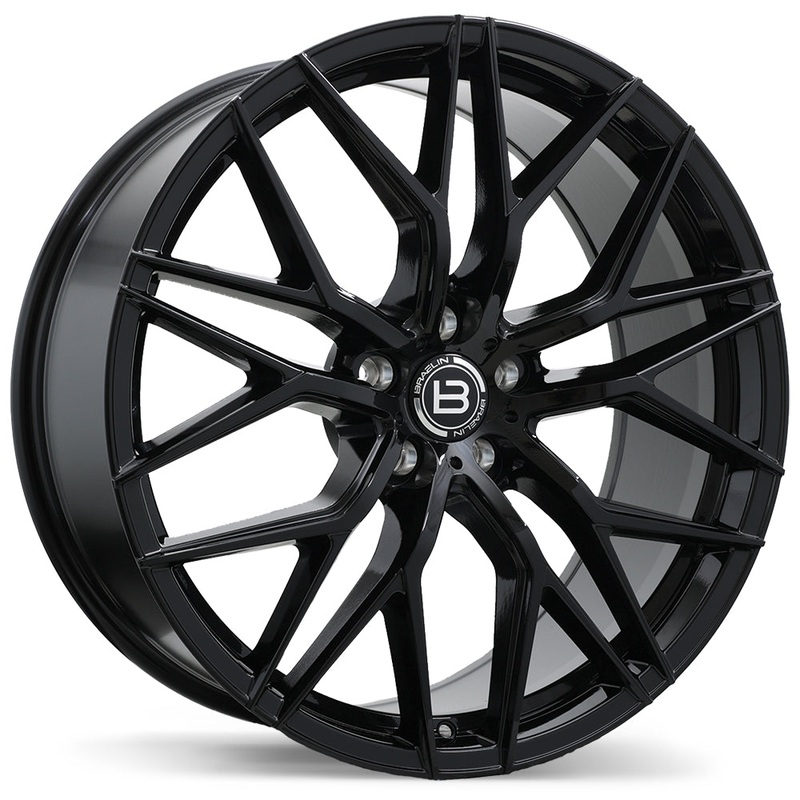 Braelin BR10 21X9 5X132 ET 25mm Gloss Black