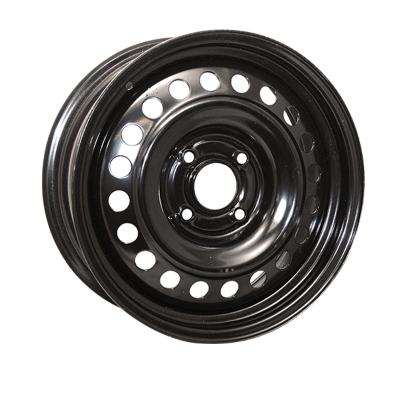 Ceco Steel Wheel 16X6.5 4X114.3 ET 48mm Black