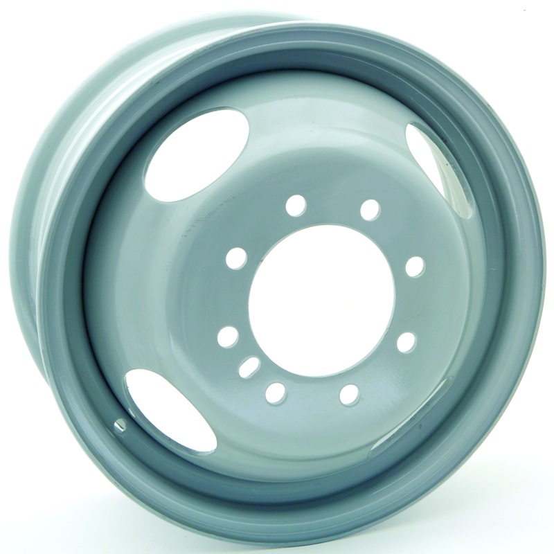 Ceco Steel Wheel 16X6 8X165.1 ET 136mm Grey