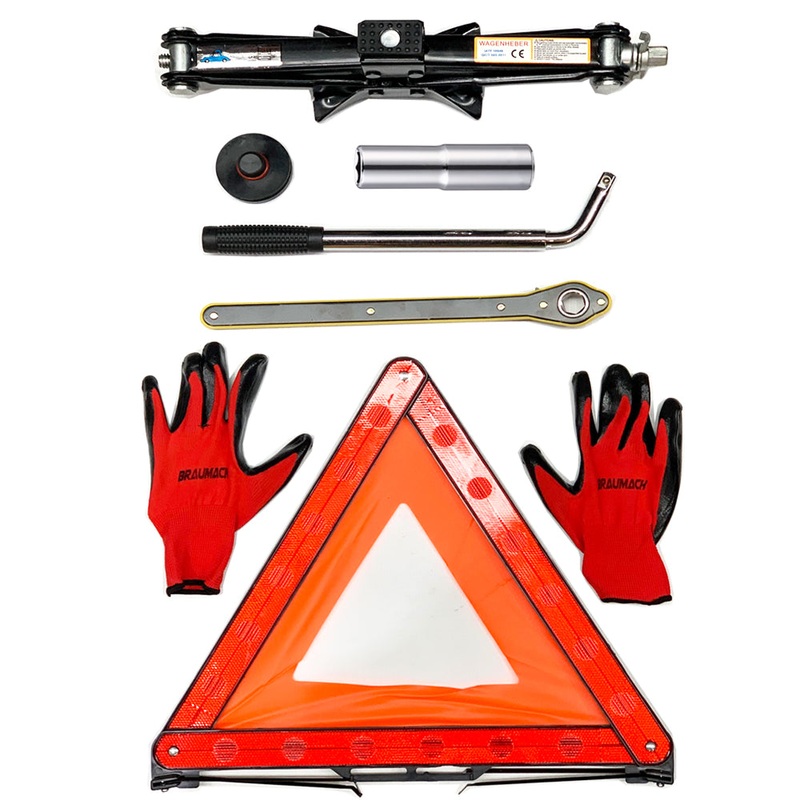 Tesla Model 3 1.5 Ton Jack Kit with Flat Rubber Pad