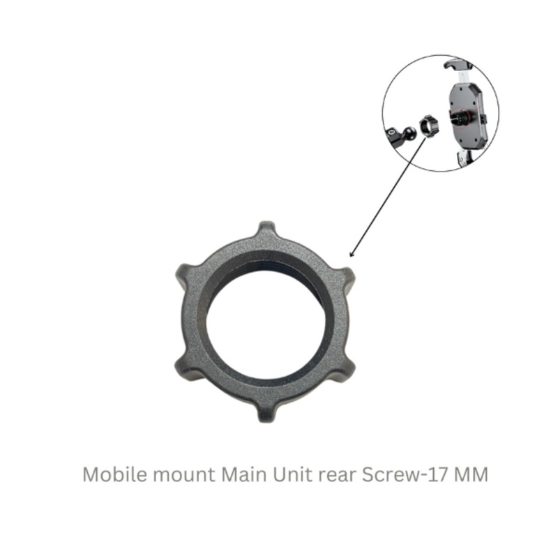 Yellowfin Mobile Mount Main Unit Rear ScreW – 17 MM