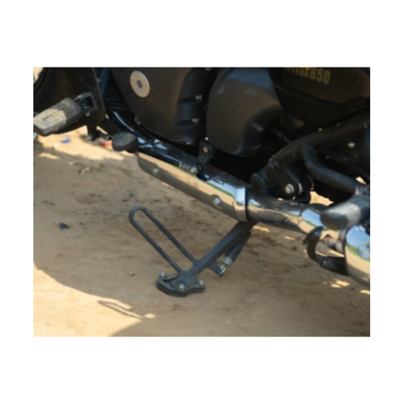 Zana Side stand Extender Aluminum & SS For Royal Enfield super Meteor 650 – ZI-8304