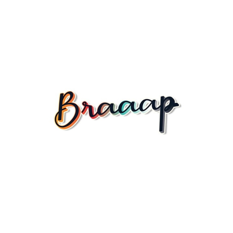 Braaap Sticker