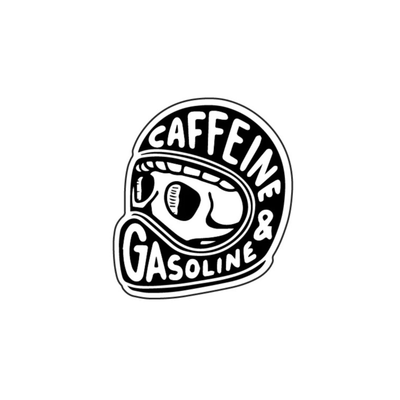 Caffeine Gasoline Sticker