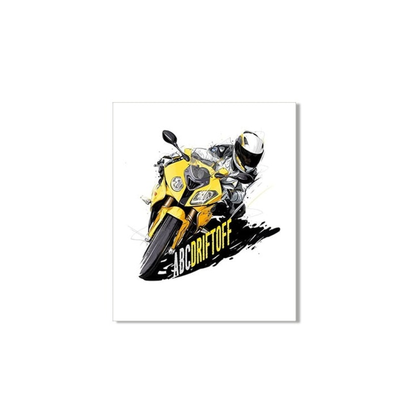 Drift Off Sticker