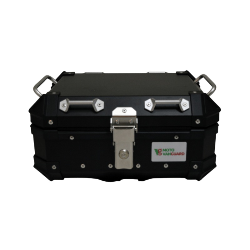 Moto Vanguard Aluminium Top Box 22 Ltr – Black