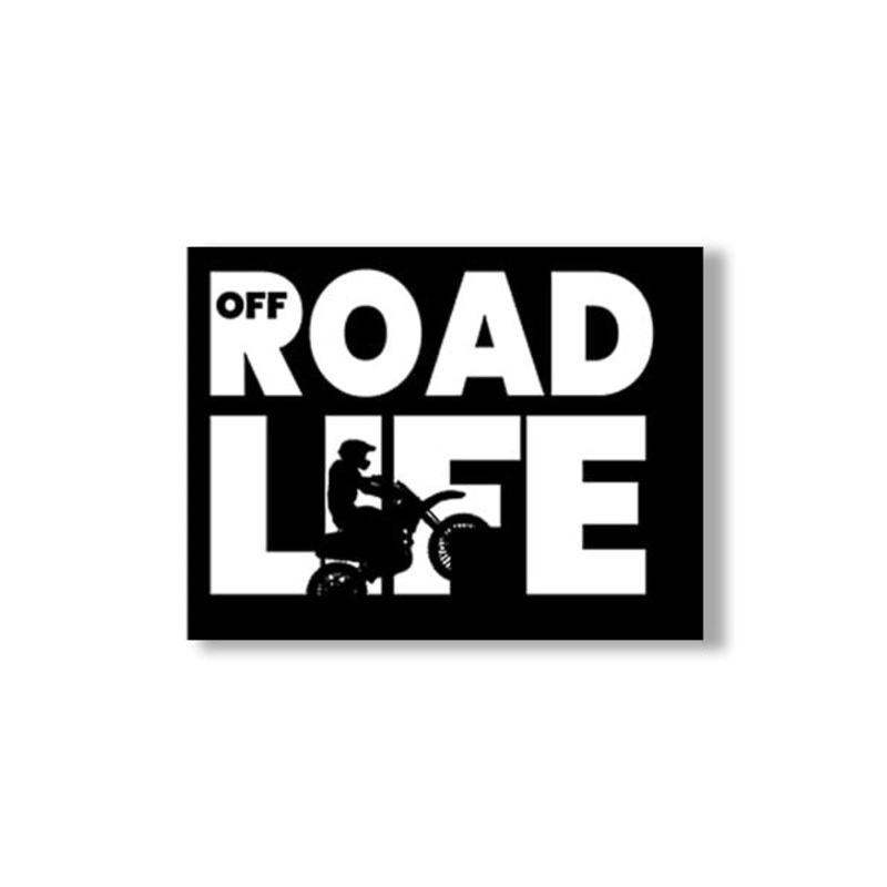 Off Road Life Sticker