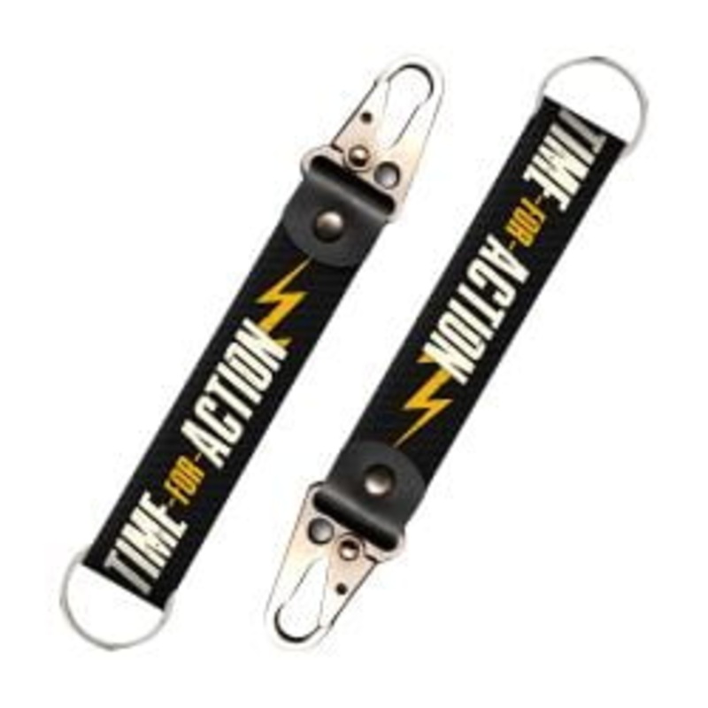 Time for Actions Moto Keychain