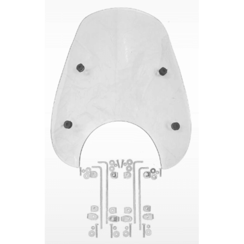 VisorBros Cruiser Touring Universal Windscreen – Clear