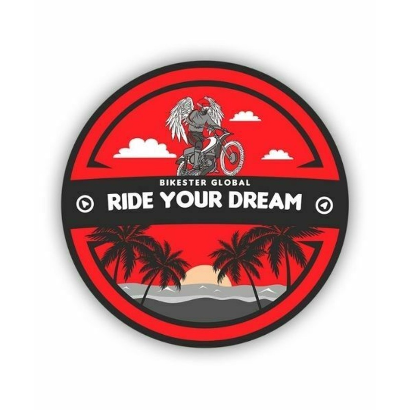 Lucifer Moto Sticker