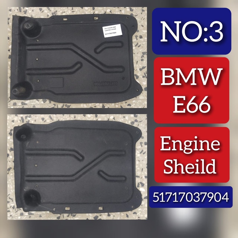 Underfloor Coating Center 51717037904  Compatible with BMW 7 Series E65 E66 E67