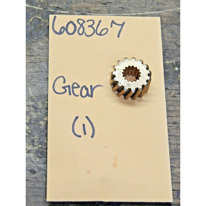 Genuine Lawn boy drive shaft gear 608367
