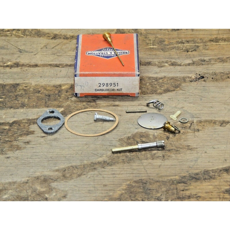 Genuine OEM Briggs & Stratton 298951 Carburetor Kit