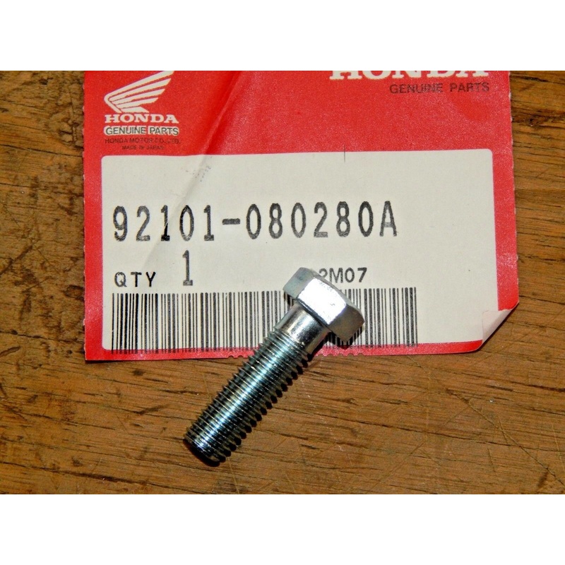 Honda OEM Bolt #92101-080280A QTY.1-NEW