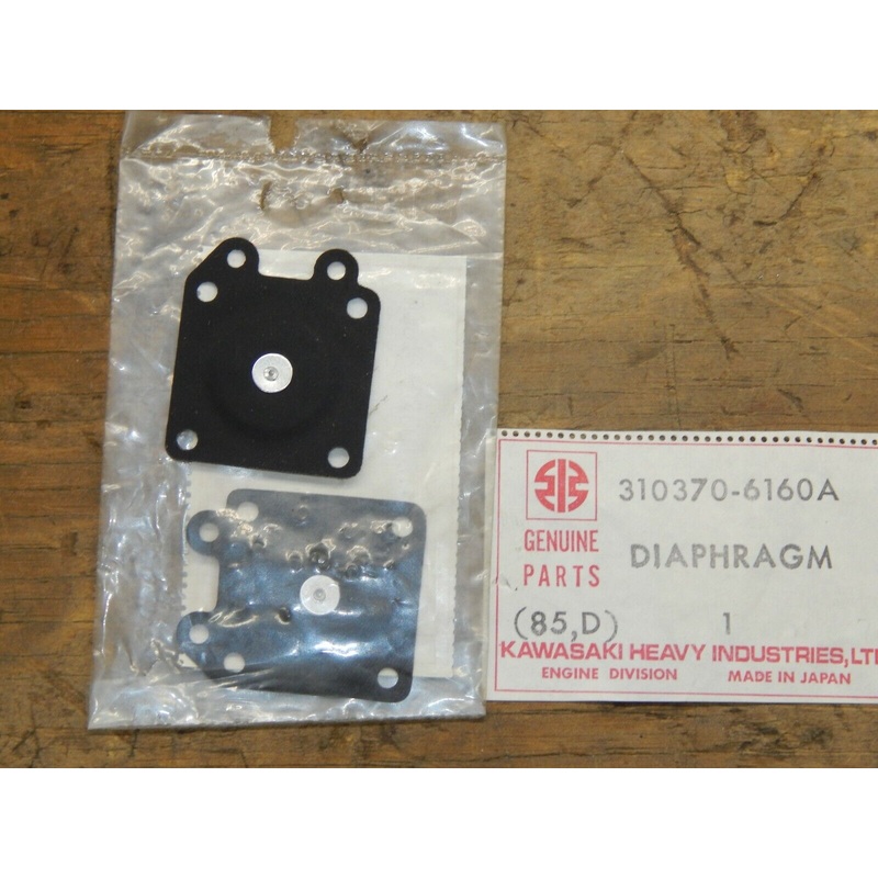 Kawasaki OEM Diaphragm #310370-6160A-QTY.1-NEW