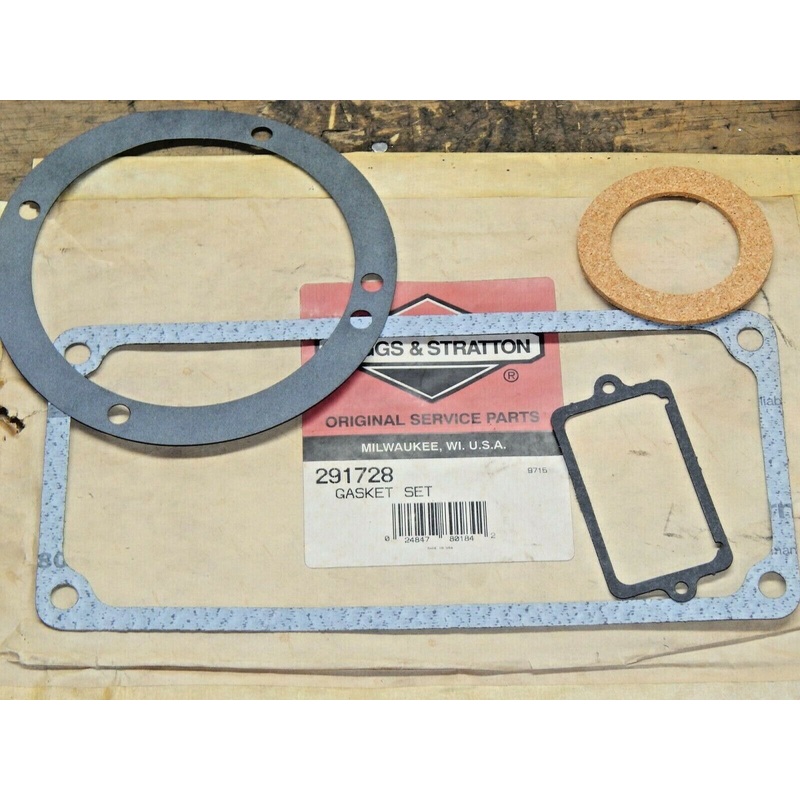 New Old Stock Genuine OEM Briggs & Stratton 291728 Gasket Set