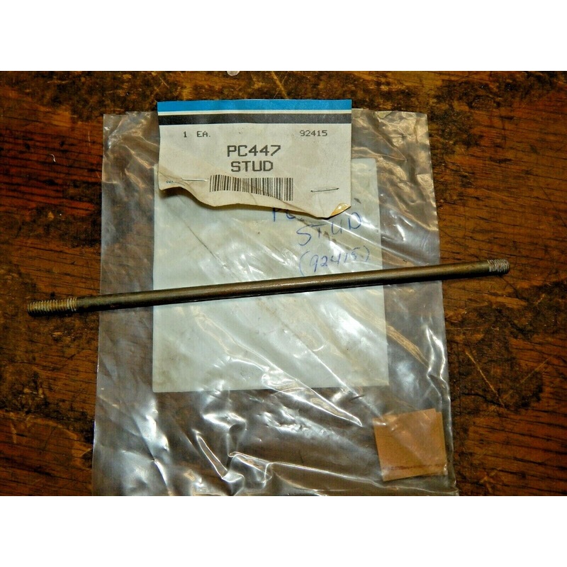 WISCONSIN MOTORS / CONTINENTAL ENGINES Part number PC447 STUD 1/4 X 8-3/8