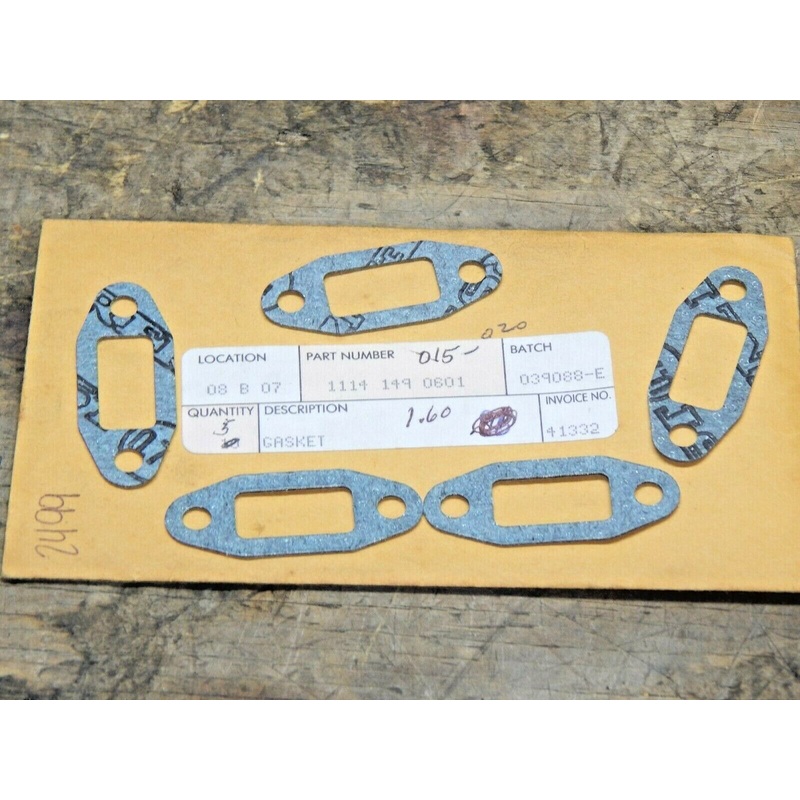 1114 149 0601, Brand New. Authentic Stihl OEM Part. Exhaust Gasket (5/24.99)
