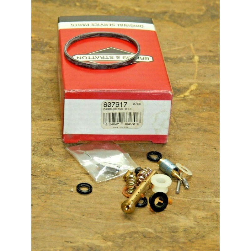 Briggs & Stratton 807917 Carburetor Kit Genuine Original Equipment Manufacturer
