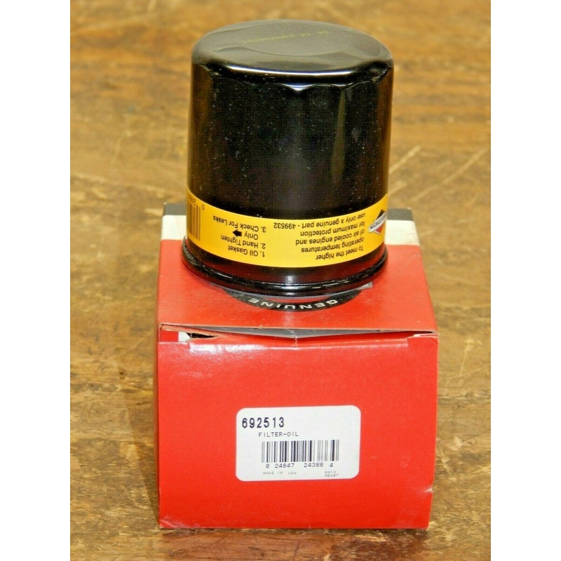 Genuine OEM Briggs And Stratton FILTER-OIL 692513