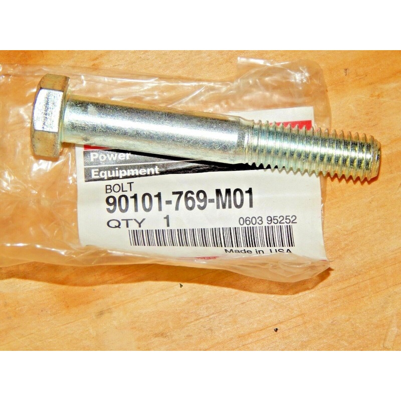 Honda OEM Bolt Part#90101-769-M01 QTY.1 -NEW