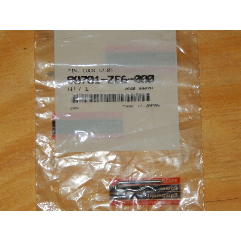 Honda OEM Pin Lock #90701-ZE6-000 QTY.1 -NEW