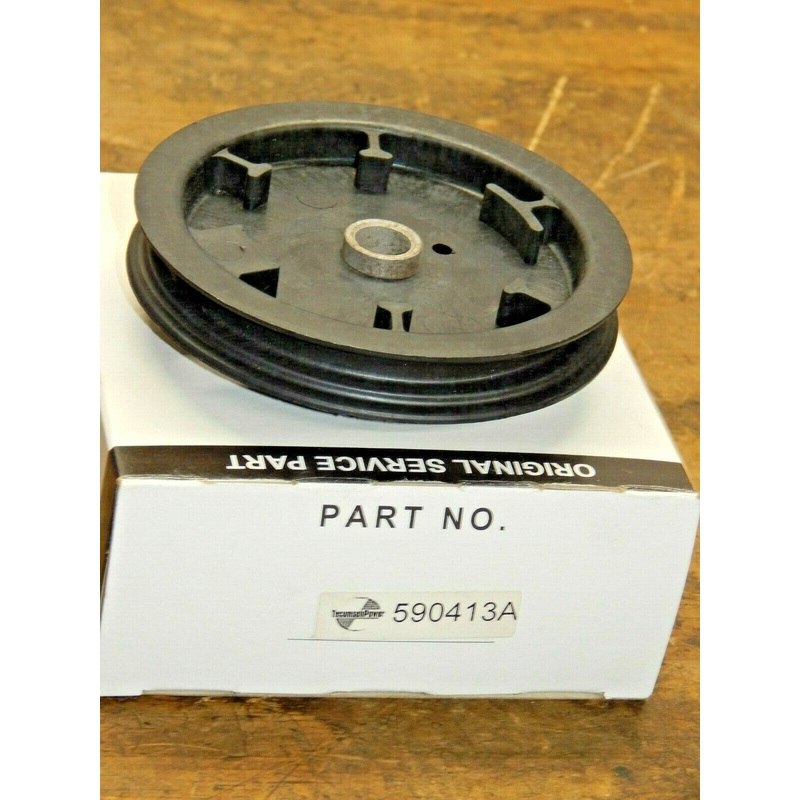 Tecumseh 590413A Plastic Starter Pulley OEM New 4 1/4 OD Kohler
