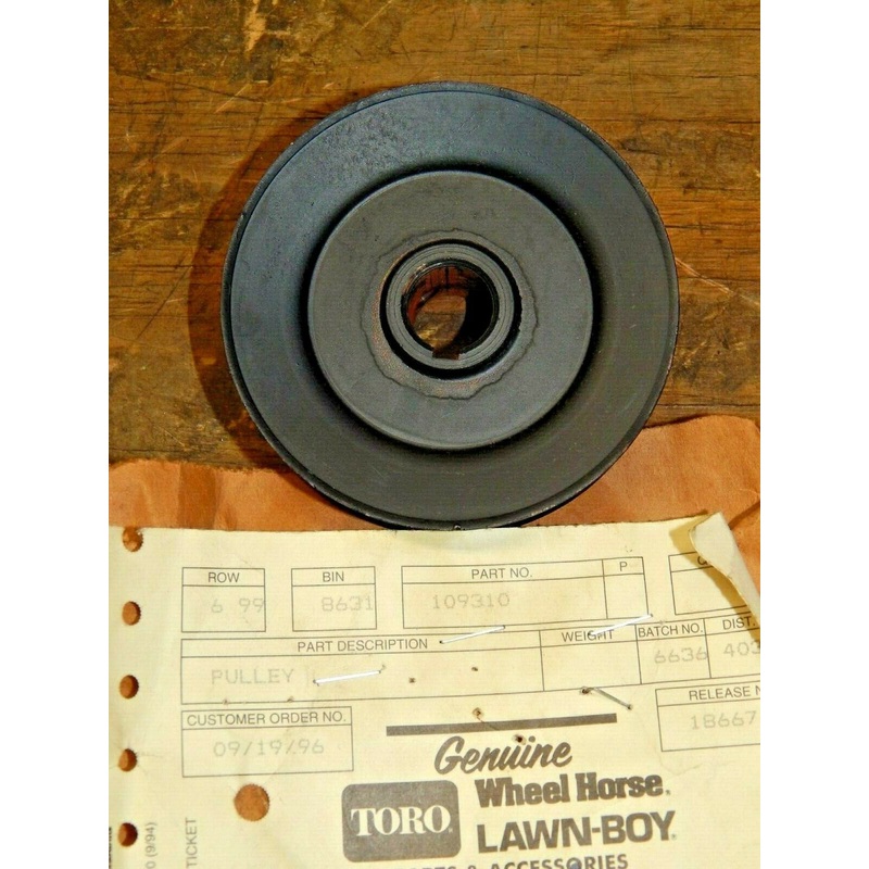 Toro Split Pulley Part # 109310 For Lawn & Garden Equipment