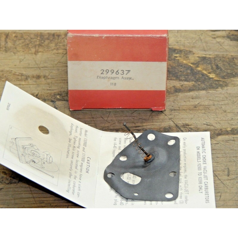 Briggs & Stratton Genuine 299637 KIT-PUMP/CHOKE DIA Replacement Part