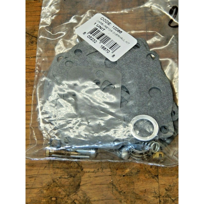 CARBURETOR KIT FOR B&S Item #10086 Carburetor Kit replaces B&S 491539