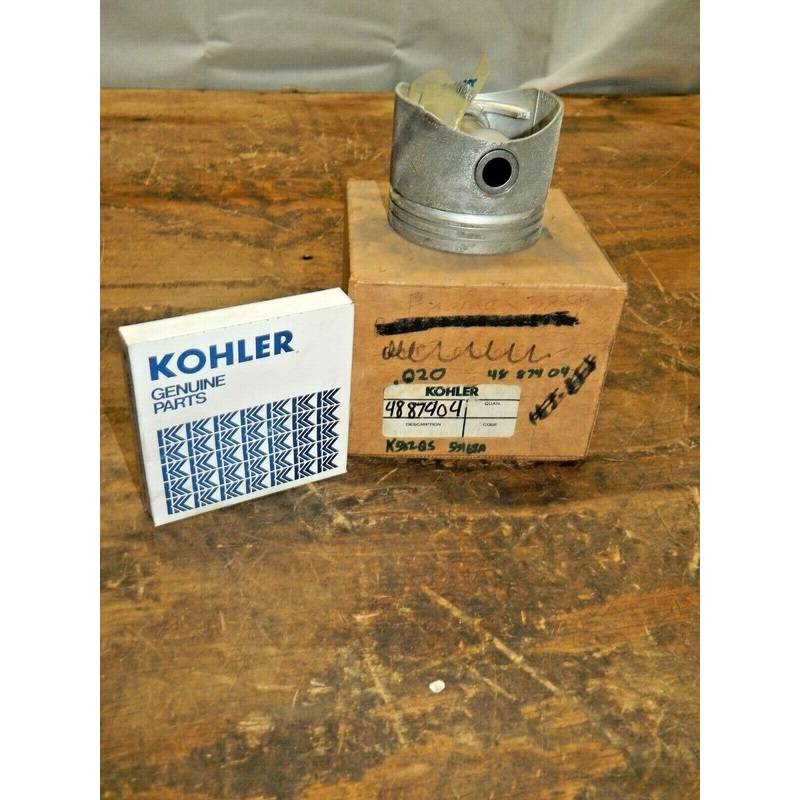 Genuine OEM Kohler – 48 874 04-S – KIT, PISTON W/RING SET .020
