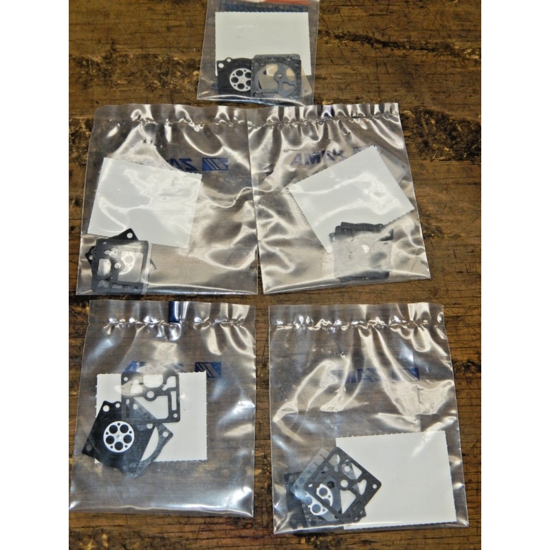 Genuine OEM ZAMA SET of FIVE Gaskets/Diaphragms GND-23