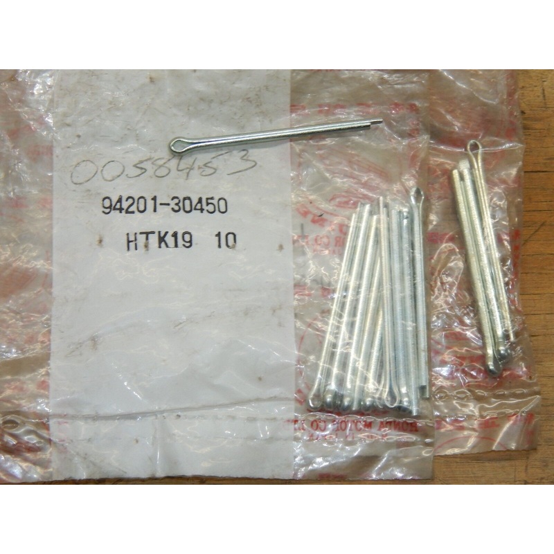 Honda OEM Pin, Cotter #94201-30450- QTY.1-NEW