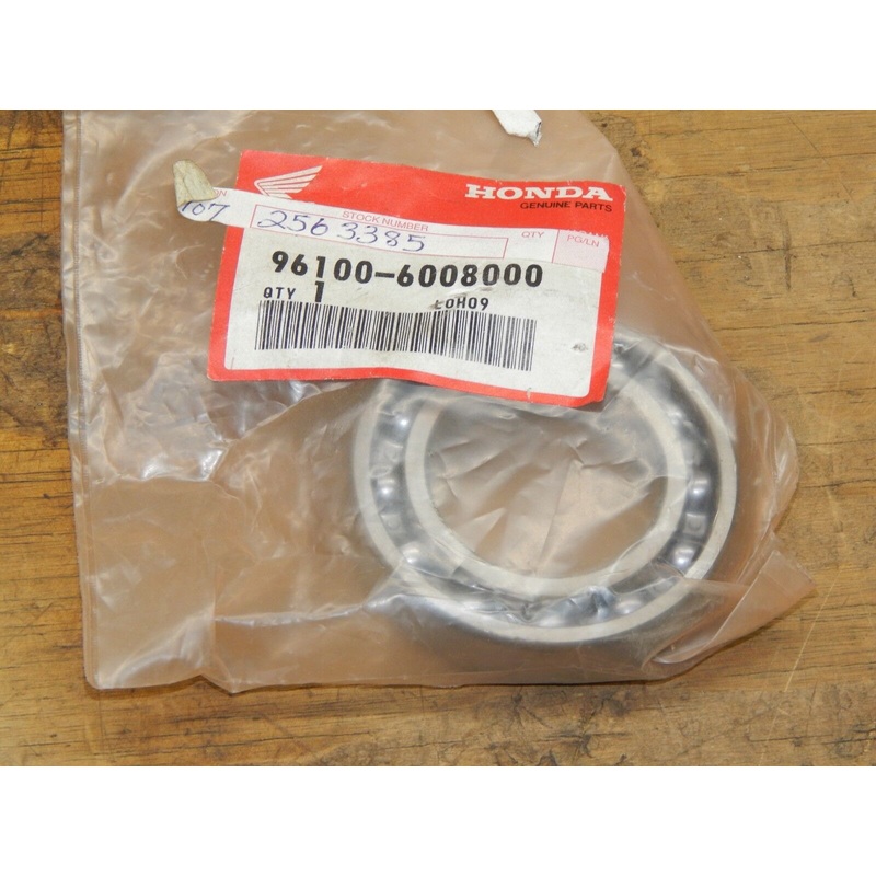 Honda OEM Primary Bearing Part#96100-6008000 QTY.1 -NEW