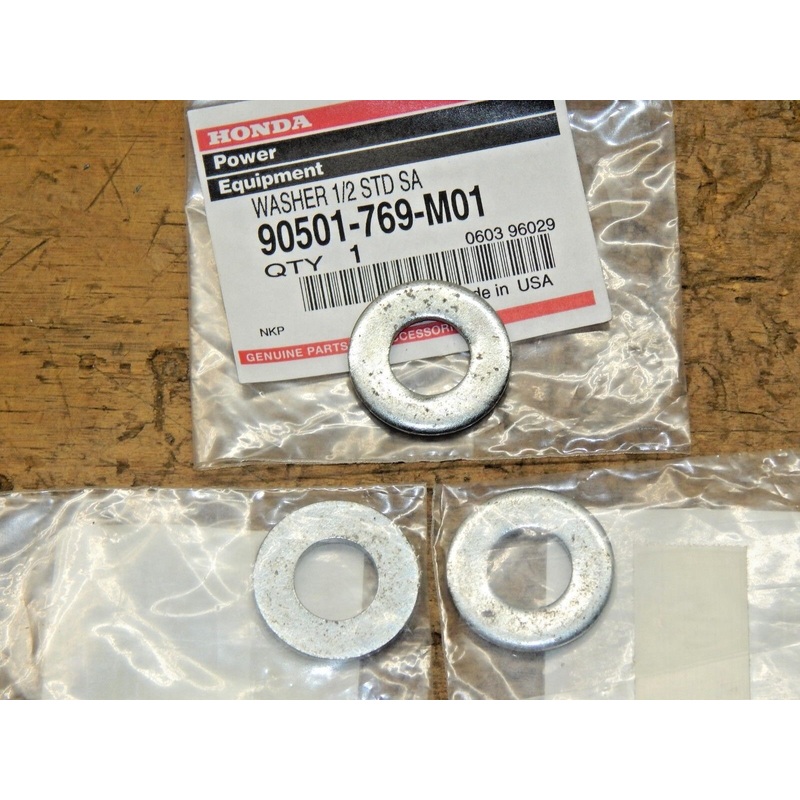 Honda OEM Washer #90501-769-M01- QTY.3-NEW
