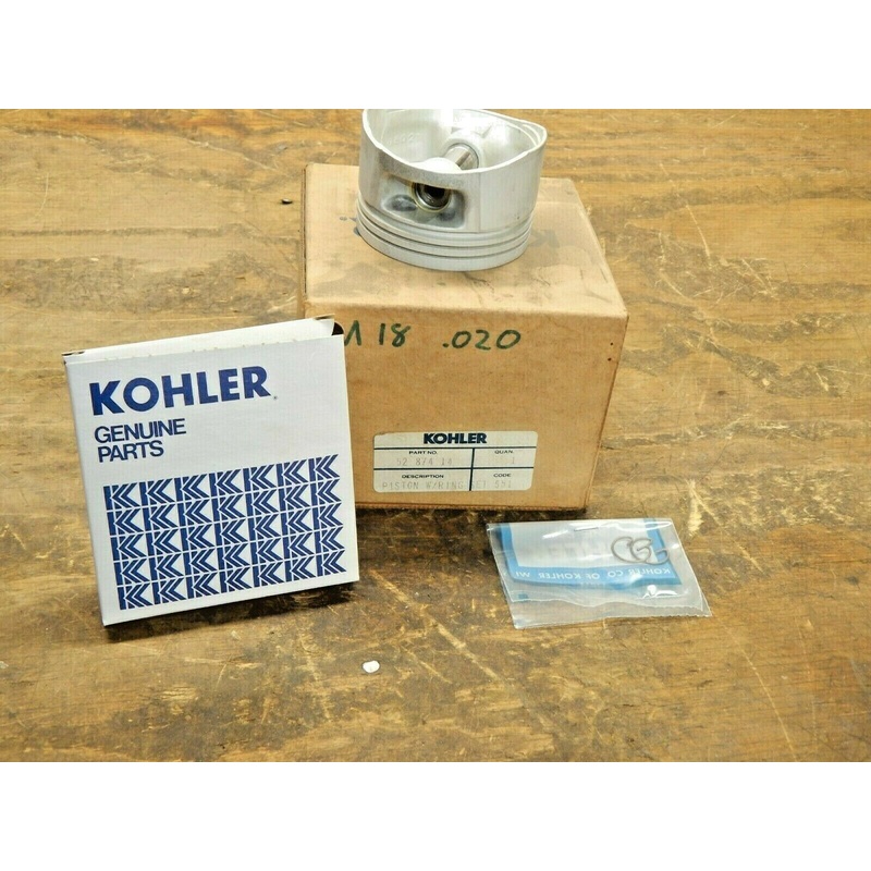 Kohler.020 PISTON KIT FITS KOHLER KT17, M18, MV16, MV18, 52-874-14-S